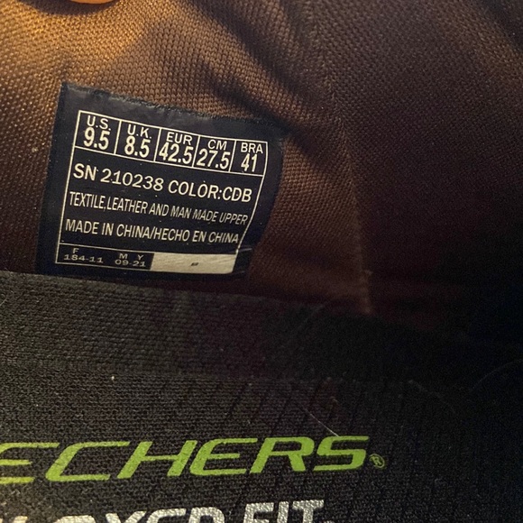 Skechers Delson 3.0 Cicada Sneakers Shoes Mens Sz 9.5 - Picture 9 of 9